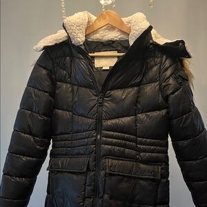Black Puffer Jacket Madden Girl
